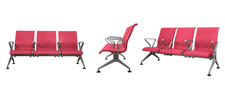 PU機場(chǎng)椅/等候椅/排椅 -SJ9096(圖1) undefined